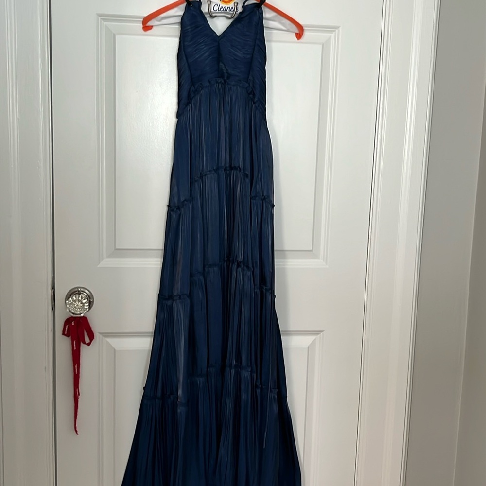 O.P.T East dress.  Navy blue. Size Small. Like new!